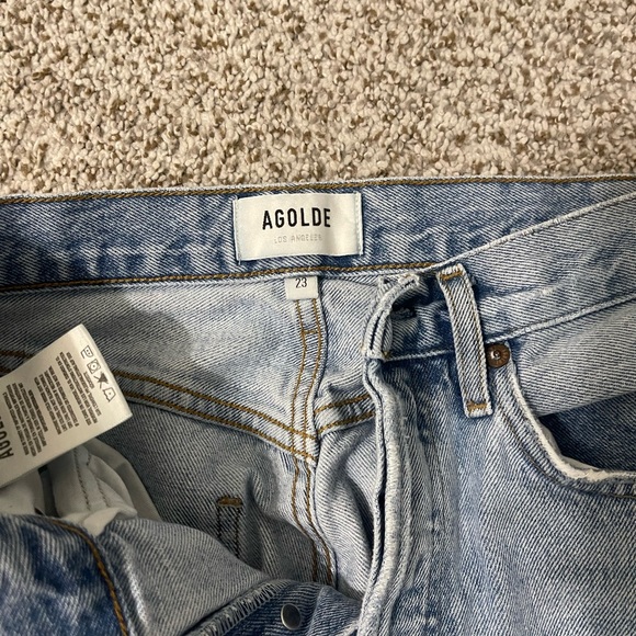 Agolde Lana Straight High Rise Jeans - Picture 5 of 6